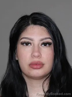 Mugshot of Julianne Delgado booked in Denton County, Texas on March 31, 2026