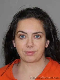 Mugshot of Mikaella Glaros booked in Denton County, Texas on April 1, 2026