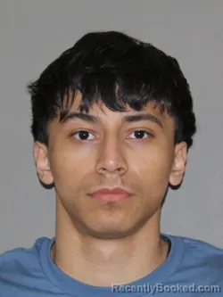 Mugshot of Giovanny Rivas booked in Denton County, Texas on April 3, 2026