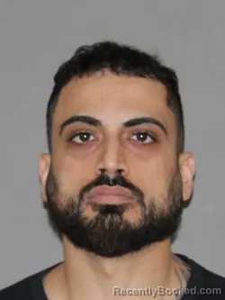 Mugshot of Rafae A Agha booked in Denton County, Texas on April 4, 2026