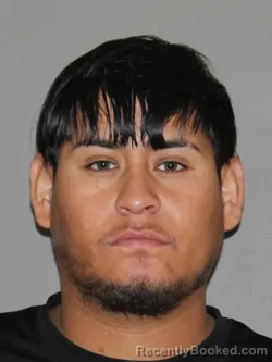 Mugshot of Osvaldo Murillo Batres booked in Denton County, Texas on April 5, 2026