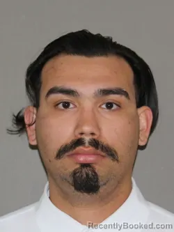 Mugshot of Joseph M Garcia booked in Denton County, Texas on April 6, 2026