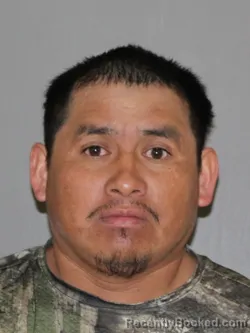 Mugshot of Hermenegildo Palma Mesita booked in Denton County, Texas on April 7, 2026