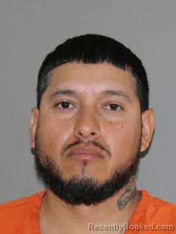 Mugshot of Juan E Garcia-Hernandez booked in Denton County, Texas on April 8, 2026