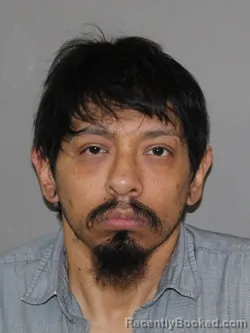 Mugshot of Julio A Martinez booked in Denton County, Texas on April 8, 2026