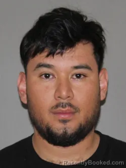 Mugshot of Ernesto Garcia booked in Denton County, Texas on April 10, 2026