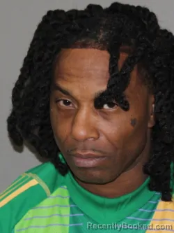 Mugshot of Terrel Hutchison booked in Denton County, Texas on April 11, 2026