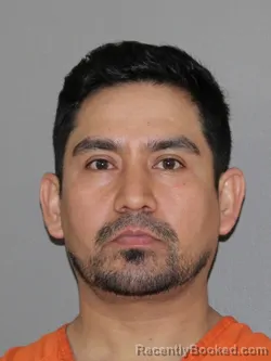 Mugshot of Jose G Ramirez-Orduna booked in Denton County, Texas on April 11, 2026