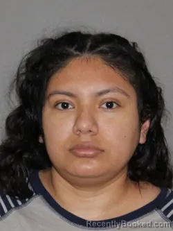 Mugshot of Jadira Molina Roblero booked in Denton County, Texas on September 30, 2026