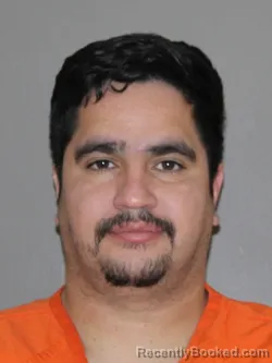 Mugshot of Viktor M Manrique Hernandez booked in Denton County, Texas on April 16, 2026