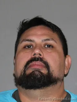 Mugshot of Mario A Estrada booked in Denton County, Texas on May 17, 2026