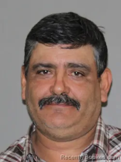 Mugshot of Dario Garcia Gomez booked in Denton County, Texas on May 18, 2026