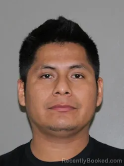 Mugshot of Servando Sanchez Merino booked in Denton County, Texas on May 18, 2026