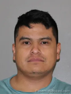 Mugshot of Luis Andres Pablo booked in Denton County, Texas on May 25, 2026