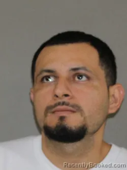Mugshot of Darwin Lopez booked in Denton County, Texas on June 3, 2026
