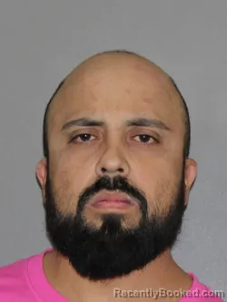 Mugshot of Juan G Nunez Nava booked in Denton County, Texas on June 4, 2026