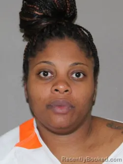Mugshot of Jasmine J Crittendon booked in Denton County, Texas on June 7, 2026