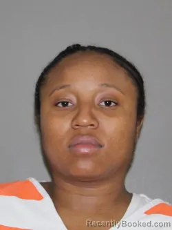 Mugshot of Destiny R Bowman booked in Denton County, Texas on June 9, 2026