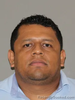 Mugshot of Javier I Aleman Morales booked in Denton County, Texas on June 13, 2026