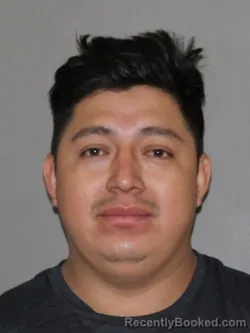 Mugshot of Kelvi Velasquez Diaz booked in Denton County, Texas on June 14, 2026