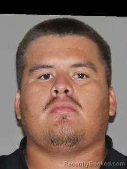 Mugshot of Mario Gonzalez booked in Denton County, Texas on July 2, 2026