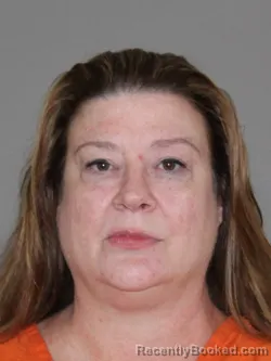 Mugshot of Darlene J Straub booked in Denton County, Texas on July 4, 2026