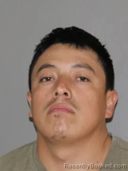 Mugshot of Yoan G Puga Estrada booked in Denton County, Texas on July 4, 2026