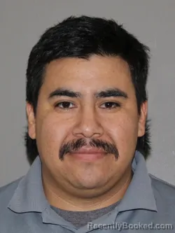 Mugshot of Eleazar J Cortez Gonzalez booked in Denton County, Texas on July 8, 2026