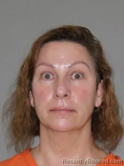Mugshot of Lori J Jacobson booked in Denton County, Texas on July 8, 2026