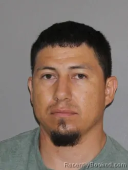 Mugshot of Javier Mireles booked in Denton County, Texas on July 9, 2026