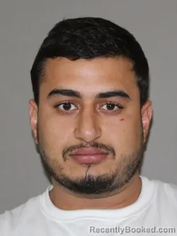Mugshot of Mohammad N Alhashlamoun booked in Denton County, Texas on July 11, 2026