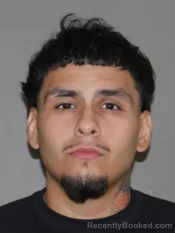 Mugshot of Manuel Alvarez booked in Denton County, Texas on July 13, 2026