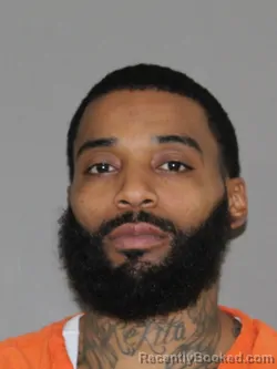 Booking photo from Denton County, Texas