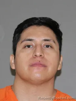 Mugshot of Miguel Gomez Coronel booked in Denton County, Texas on August 9, 2026