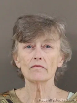 Mugshot of Donna M Dryja booked in Denton County, Texas on August 12, 2026