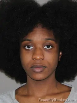Mugshot of Najhaia Mccoy booked in Denton County, Texas on August 13, 2026