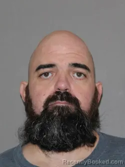 Mugshot of Matthew D Ruff booked in Denton County, Texas on August 13, 2026