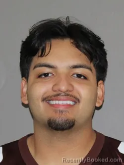 Mugshot of Cristian A Portillo booked in Denton County, Texas on August 14, 2026