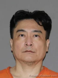 Mugshot of Kevin Ahn booked in Denton County, Texas on August 14, 2026