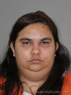 Mugshot of Daniela Boliva booked in Denton County, Texas on August 16, 2026