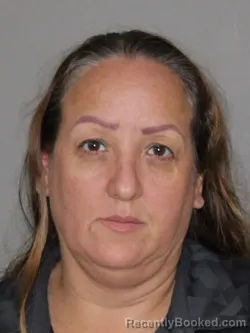 Mugshot of Rosa I Montelongo Ochoa booked in Denton County, Texas on August 17, 2026