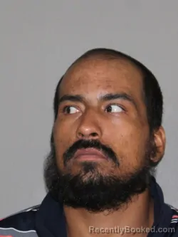 Mugshot of Angel Medina booked in Denton County, Texas on August 18, 2026