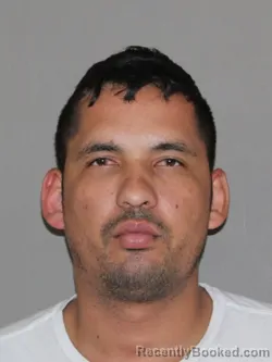 Mugshot of Edward Armijo Garcia booked in Denton County, Texas on August 21, 2026