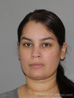 Mugshot of Maria Pacheco booked in Denton County, Texas on September 3, 2026