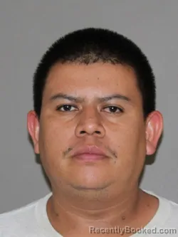 Mugshot of Carlos Reyna Guel booked in Denton County, Texas on September 21, 2026