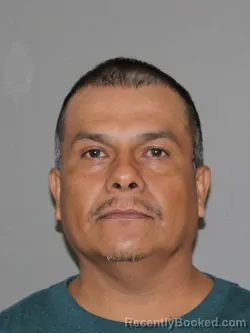 Mugshot of Leopoldo Camilo Salinas booked in Denton County, Texas on September 21, 2026