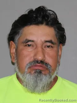 Mugshot of Alejandro Moreno Guerrero booked in Denton County, Texas on September 24, 2026