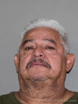 Mugshot of Mario Caballero Guardado booked in Denton County, Texas on September 24, 2026