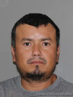 Mugshot of Miguel A Reyes Pahua booked in Denton County, Texas on September 24, 2026