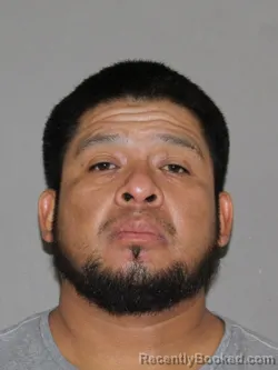 Mugshot of Fabian Moncada Serrato booked in Denton County, Texas on September 27, 2026